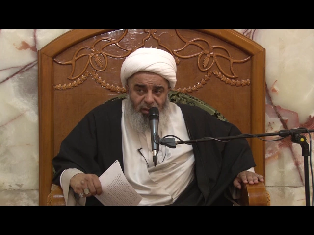 ⁣سماحة الشيخ محمد السند  ـ  درس العقائد 4 رجب 1438