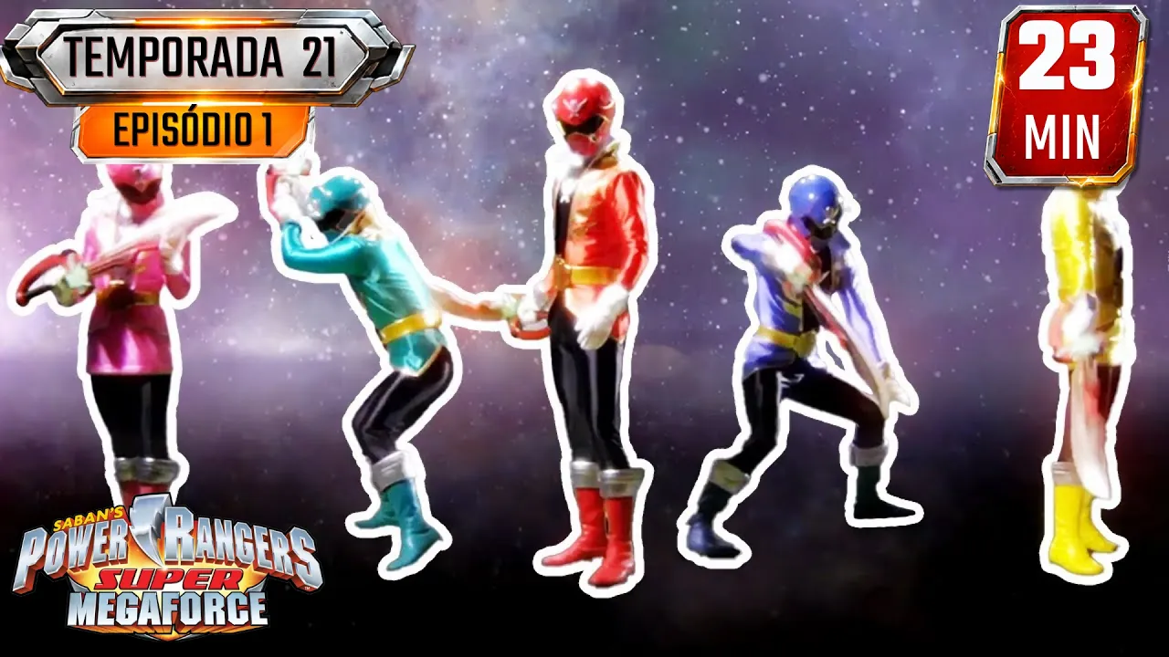 Super Megaforce ???? E01 ???? Super Megaforce ???? S21 ⚡ Power Rangers para Crianças