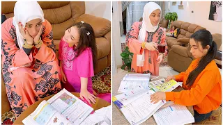 حال الامهات قبل الامتحانات 