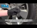 How to Replace Rear Sway Bar End Links 2010-2014 Subaru Outback