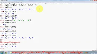 Python Tutorial for Beginners 8 Python Slices or Slicing YouTube