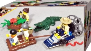 레고 시티 늪지 경찰 스타터 세트 60066 조립 리뷰 Lego City Swamp Police Starter Set Toy Block