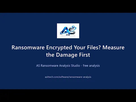 Measuring ransomware damage with the free edition: a simulated case (2.5 minutes)