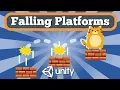 Unity 2D Tutorial How To Create Falling Platforms For Simple Platformer Game