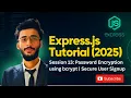 Express js Tutorial Session 13 Password Encryption using bcrypt Secure User Signup