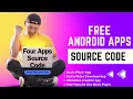 Free Android Apps Source Code for Beginners Pros Get Hired Earn Money Part - 1