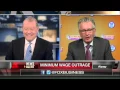 Dunkin Brands CEO Support and encourage discussions about minimum wage