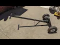 Harbor freight haul master trailer dolly quick review