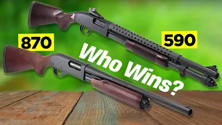 Mossberg 590 vs Remington 870 - NOT EVEN FAIR