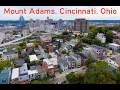 Cincinnati Neighborhood of Mount Adams Walking Tour in 4K