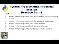 Python Programming Check Armstrong Number to Check Prime Number to Find the Factorial of a Number