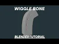 How to Make Wiggle Bones in Blender Easy Jiggle Effect