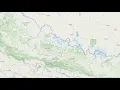 How to plot map with Python