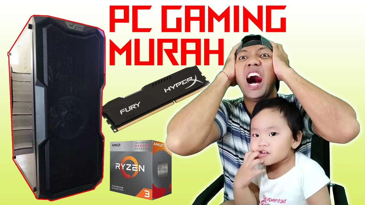 Casing PC Gaming 300 ribuan 2021 | Casing pc gaming murah dan keren. 