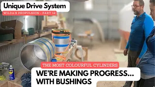 Making Bushings for the Cylinders – Propulsion Series Part 12 – S03E55 | Building Wilda