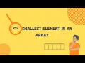Kth smallest element in an array
