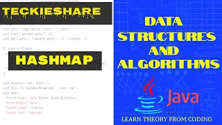 Data Structures and Algorithms HashMap Java Teckieshare Part I Visual Coding