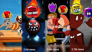 😱 FUNNY Vs ANGRY Cartoon Ranking Moments!!🔥🏆