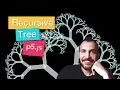 Recursive Tree in P5