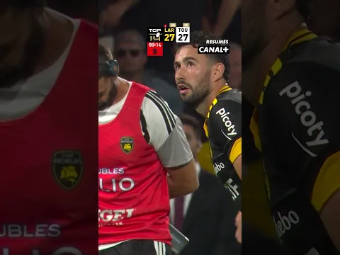 LE SANG-FROID D’ANTOINE HASTOY 🥶 #rugby #sports #top14