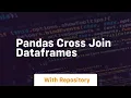 pandas cross join dataframes