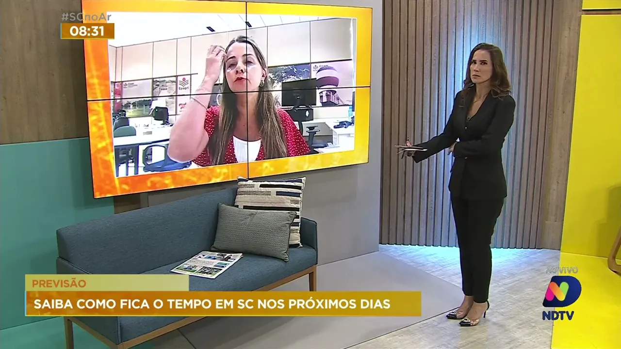 Confira a previsão do tempo para esta segunda-feira em SC