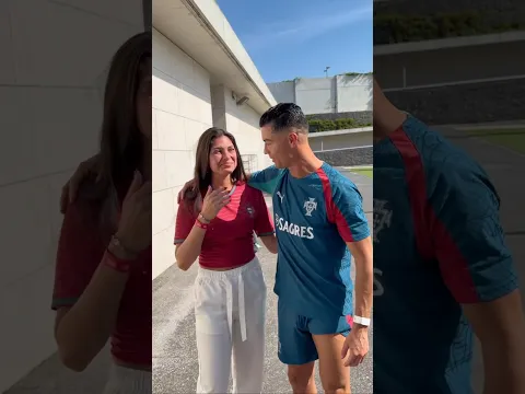 CELINE DEPT MEETS CRISTIANO RONALDO ON VIDEO! 😱