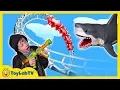 Family Fun Amusement Park with Activities Rides for Kids with Surprise Toy Opening