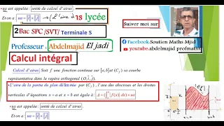 Download Calcul intégral/ Aire délimitée par une courbe et deux droites verticales/2bac SPC -SVT-Terminale S MP3