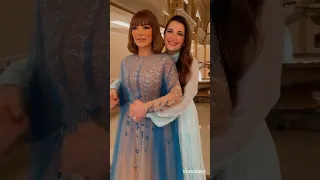 أصالة نصري وابنتها شام الذهبي  أصالة نصري وابنتها شام الذهبي