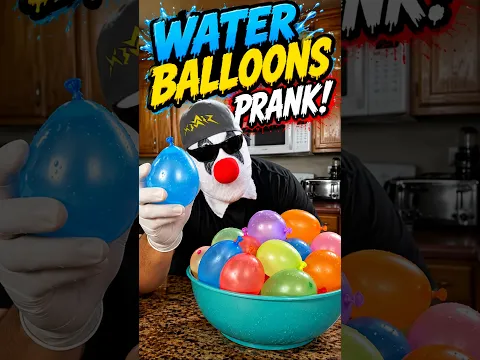 Water balloons prank #funny