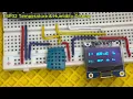 ESP32 DHT11 OLED Display Real-Time Temperature Humidity Monitor