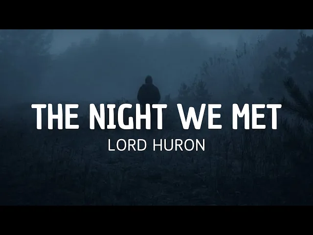 Download MP3 The Night We Met - Lord Huron (Lyrics Experience)