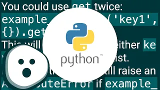 Safe method to get value of nested dictionary