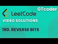 Leetcode Daily 16-02-2026 Problem No 190 Reverse Bits