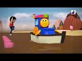 🚂🌊 Row Row Row Your Boat with Bob the Train | Merry Little Adventure