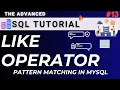 Like Operator With Wildcards Examples SQL Tutorial Complete
