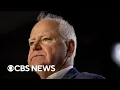 What to expect from Tim Walz s last stop before Election Day