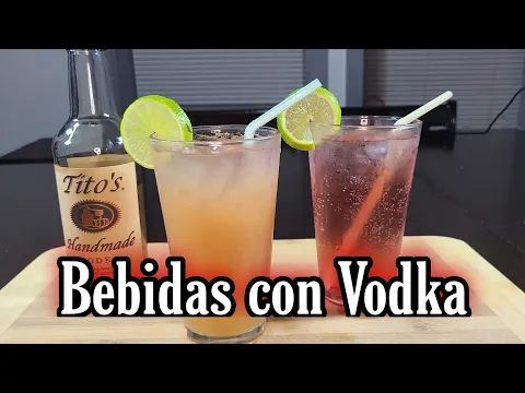 Download MP3 Cómo hacer bebidas con vodka usando 3 ingredientes  🍹