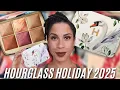 Hourglass Holiday 2025 Custom Palette Swan Blush Fox Powders Review Swatches