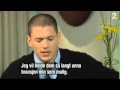 Wentworth Miller on TV2 - Swedish Interview