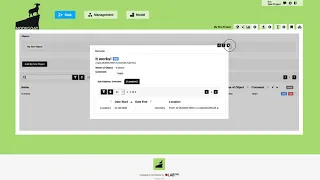 03 nodegoat Go entering dates