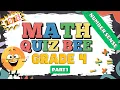 2025 Math Quiz Bee for Grade 4 Quiz 1 Number Sense Quiz by brainYs