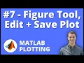 How to Edit and Save a Plot and Graph with Figure Tool in MATLAB MATLAB Plotting Series