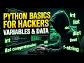 Python Variables Data Types Episode 6 Cyber Security Course The BlackHat Path