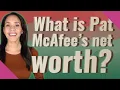 What is Pat McAfee s net worth