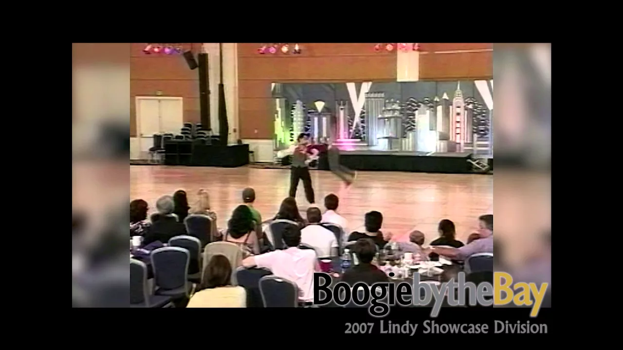 Minn Vo & Ria DeBiase - 3rd Place - 2007 Boogie by the Bay (BbB) - Lindy Showcase Division