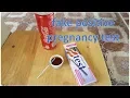 Coca Cola Turns Pregnancy Test POSITIVE
