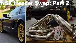 279 000 mile NSX Header Swap Pride Header Review Very Pleased