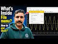 MATLAB Scope File Tab Explained Step-by-Step Tutorial with Example